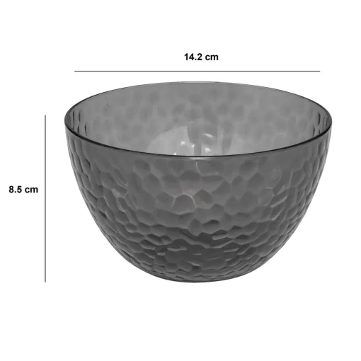 Saladeira ESTIVA cinza 14cm