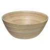Saladeira natural em bambu 25cm