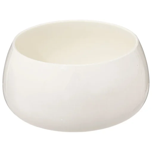 Saladeira NORA branca em porcelana 21cm