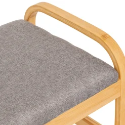 Sapateira Com Banco Cosy Em Bambu