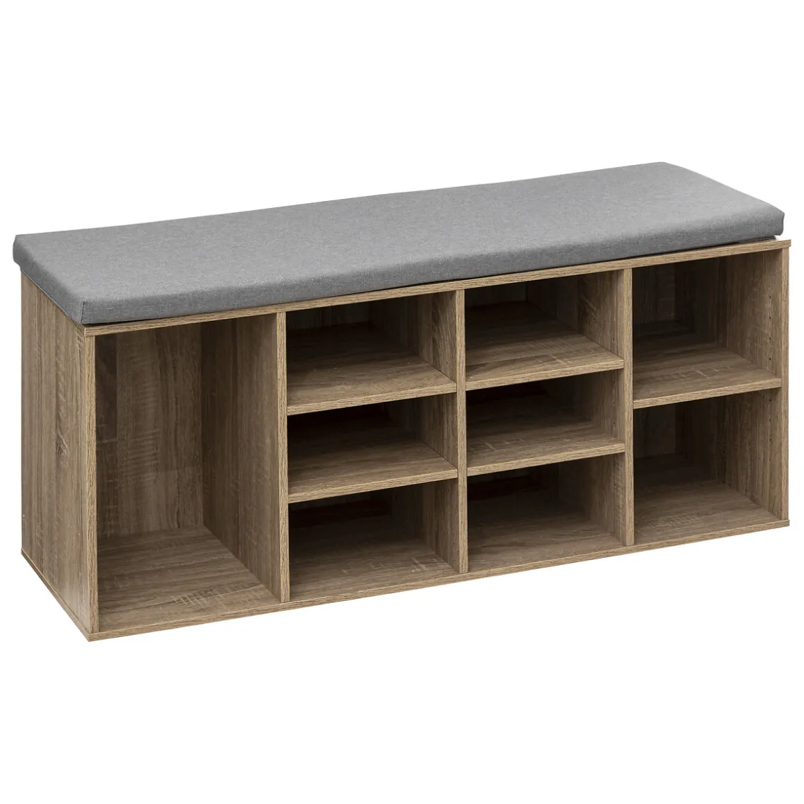 Sapateira com banco e 8 prateleiras removíveis