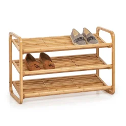 Sapateira em bambu para 9 pares