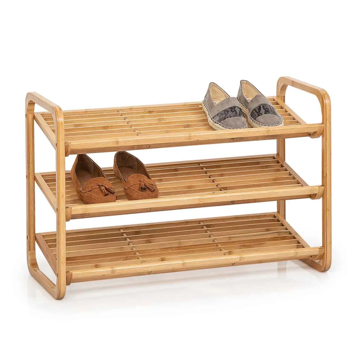 Sapateira em bambu para 9 pares