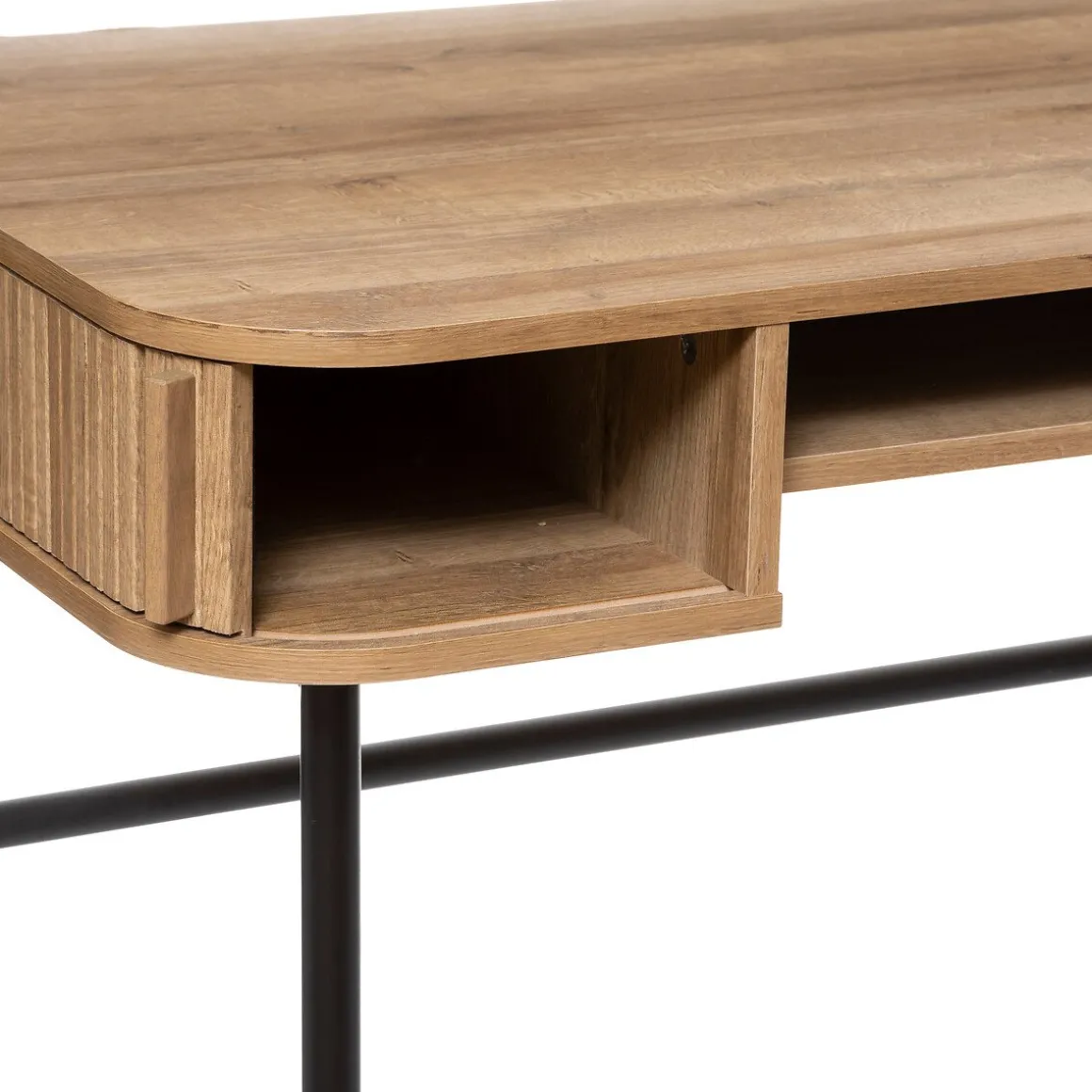 Secretária COLVA bege com 2 portas