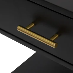 Secretária TEDY preta 110cm