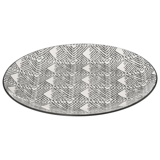 Serviço de mesa 18 peças decorado BOHEMIA ETNIC