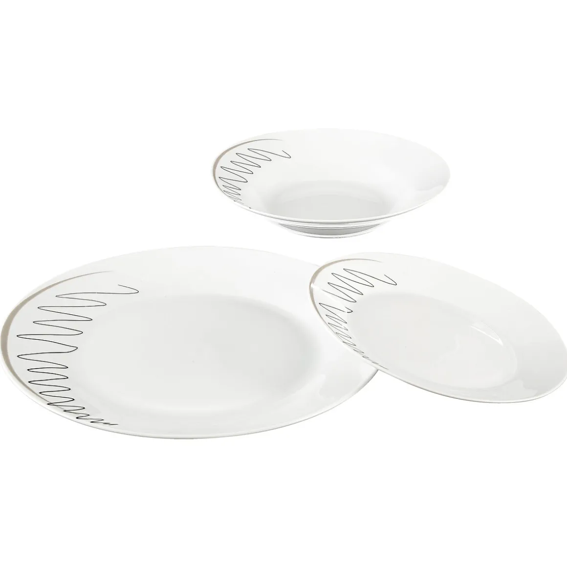 Serviço de mesa 18 peças esquisse