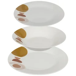 Serviço De Mesa 18 Peças Tara Decorado