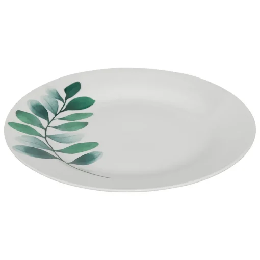 Serviço De Mesa 18 Peças Vegetal Decorado
