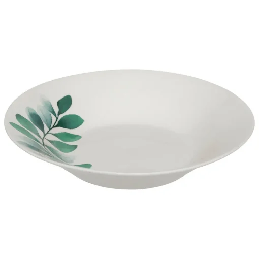 Serviço De Mesa 18 Peças Vegetal Decorado