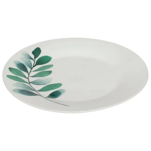 Serviço De Mesa 18 Peças Vegetal Decorado