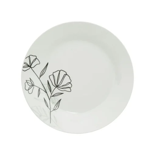 Serviço de mesa branco AZALEE 18 peças