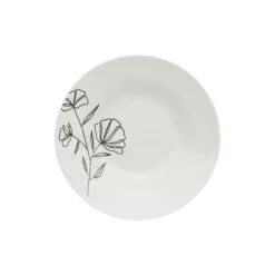 Serviço de mesa branco AZALEE 18 peças