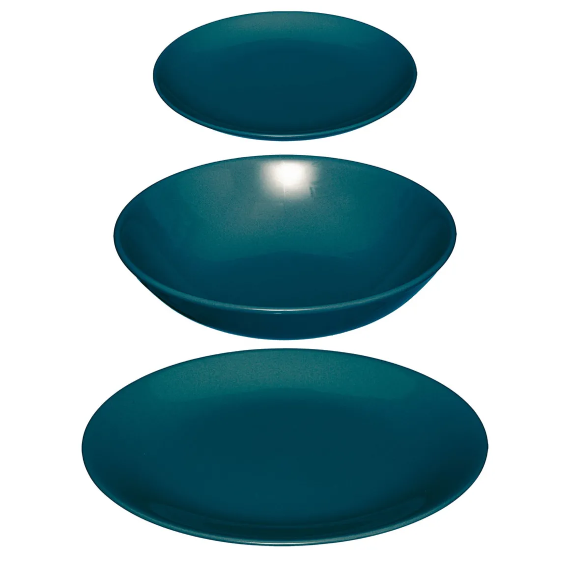 Serviço de mesa COLORAMA azul