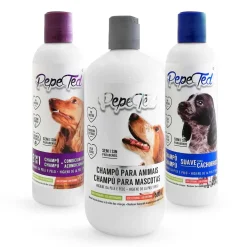 Shampoo suave para cão pepeted