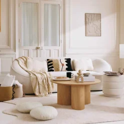 Sofá 3 luagares OSTUNI branco