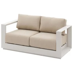 Sofá ALLURE em alumínio 2 lugares