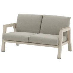 Sofá AXIOME cru e cinza em alumínio