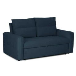 Sofá cama BAKU azul 3 lugares