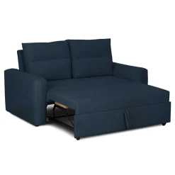 Sofá cama BAKU azul 3 lugares