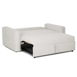 Sofá cama BAKU bege 3 lugares