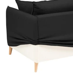 Sofá cama BOLERO cinza escuro 182cm