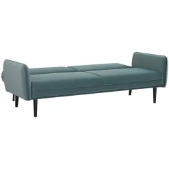 Sofá cama DARIA verde 3 lugares