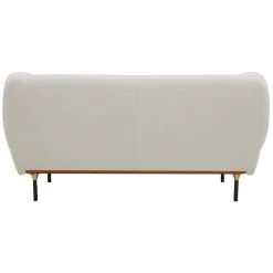 Sofá de 2 luagres ISEE cinza claro