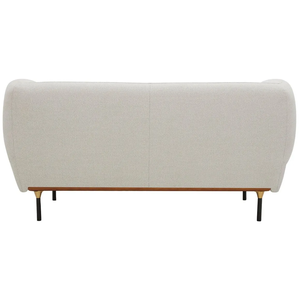 Sofá de 2 luagres ISEE cinza claro