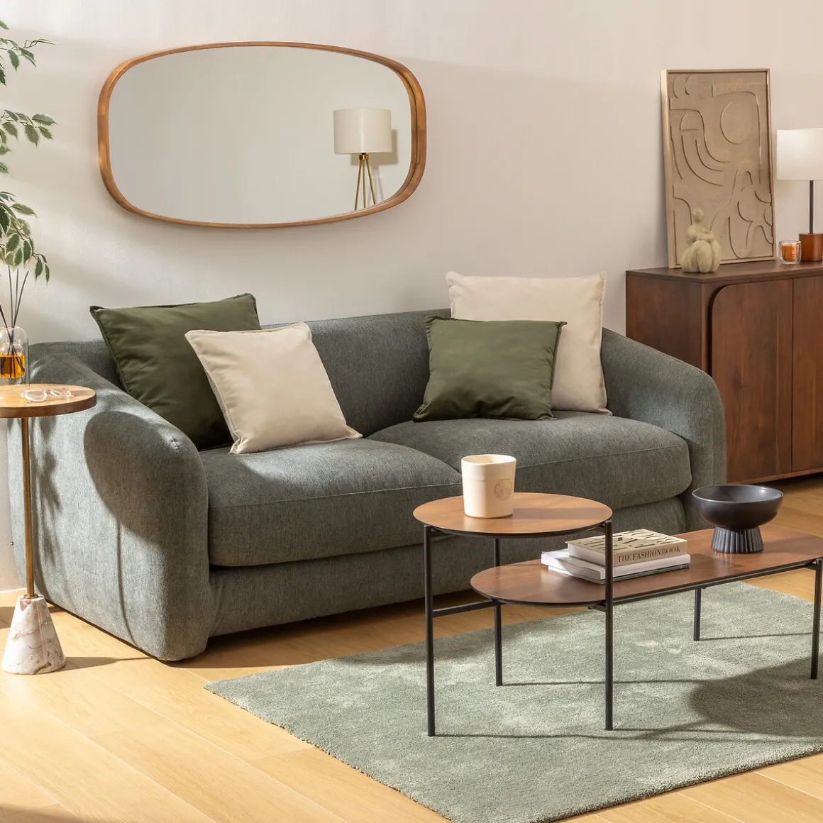 Sofá GENERIQUE verde