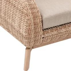 Sofá MANISSA em rattan 2 lugares