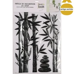 Sticker com imagem bambu 50x38cm