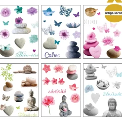 Sticker zen romance 40x30cm