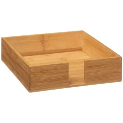 Suporte de guardanapos em bambu