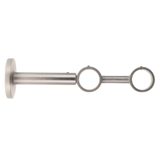 Suporte duplo prateado extensível 190mm