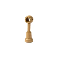 Suporte longo ajustável verniz natural
