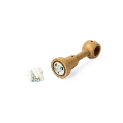 Suporte longo ajustável verniz natural