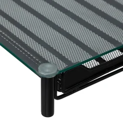 Suporte para 60 cápsulas de café preto em metal