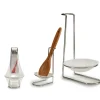 Suporte para colher de cozinha branco