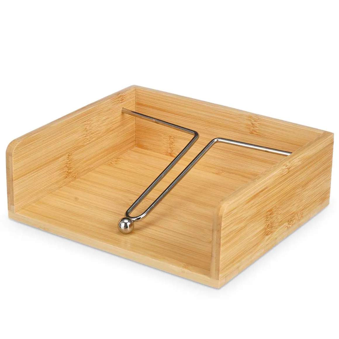 Suporte para guardanapos castanho