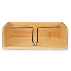 Suporte para guardanapos castanho