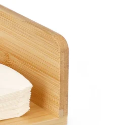 Suporte para guardanapos castanho