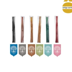 Suporte para incenso em madeira com 10 paus 30,5cm