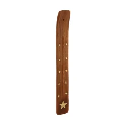 Suporte para incenso em madeira