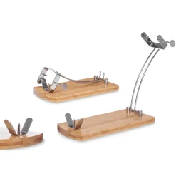 Suporte para presunto em bambu 37cm