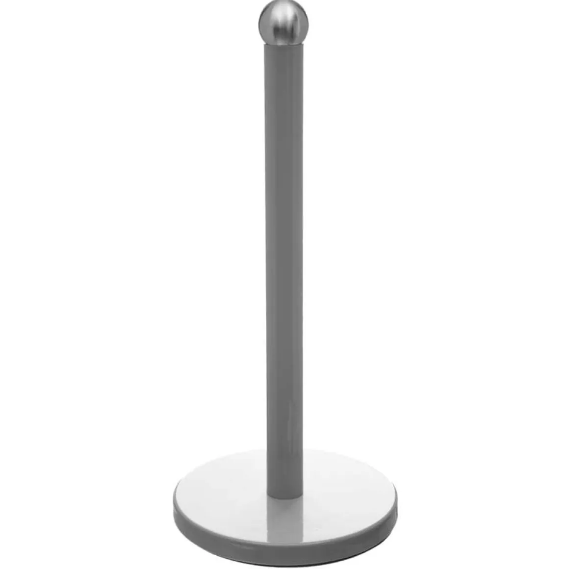 Suporte para rolo cozinha cinzento