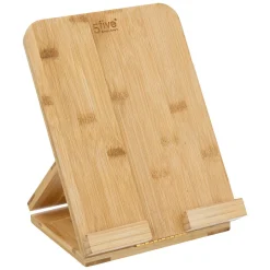 Suporte para tablet em bambu