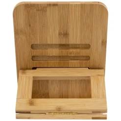 Suporte para tablet em bambu