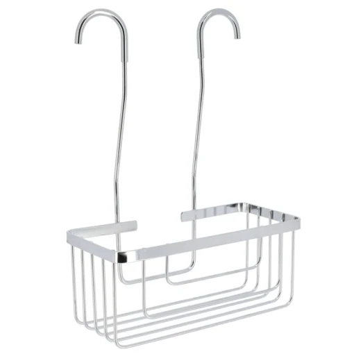 Suporte para torneira de duche em aço inox cromado