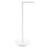 Suporte porta rolos wc branco em metal